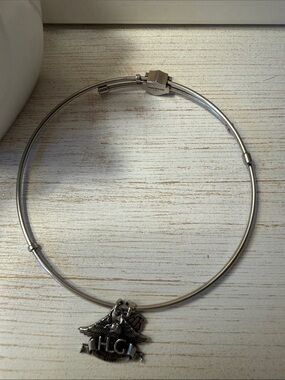 🖤 Harley-Davidson Cable HOG Charm Bracelet